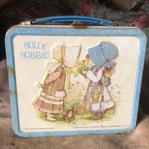 Holly Hobbie antique lunchbox with thermos to match….